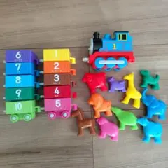 トーマス　10までつなげて　学研　知育玩具