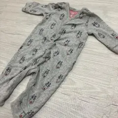GAP トナカイ柄ロンパース 3-6month グレー