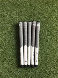 スーパーストローク ゴルフグリップ グレーⅹホワイト 5本組