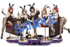 だにまる　アクリルスタンド5種　犬上結奈フォト風カード だにまる 犬上結奈 バニーガール アクリルスタンド オンリー