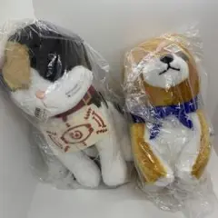 ぬいぐるみ 5点 鬼滅の刃 茶々丸 豆しば三兄弟 ロージーバニー