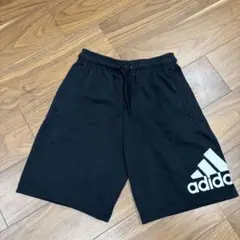 adidas ブラック ハーフパンツ M スウェットパンツ