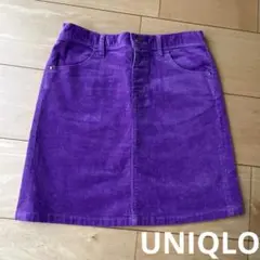 UNIQLO ユニクロ　タイトスカート　コーデュロイ　デニム　XL 150