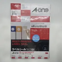 A-one ラベルシール 30mm 丸型