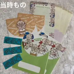 ©︎Office cha 加藤茶　当時もの　レターセット　ドリフ　かとうちゃ