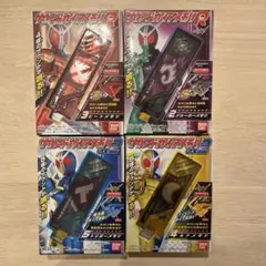 仮面ライダー　サウンドメモリ　4個セット