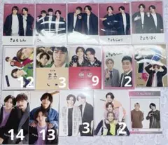 SixTONES 京本大我　厚紙　まとめ　65枚