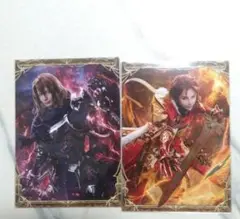 2点セット オフィシャルキャスト トレーディングカードコレクション