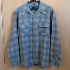 70s ペンドルトン Pendleton オンブレチェックシャツ ボードシャツ