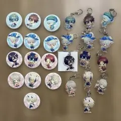 夢王国と眠れる100人の王子様　缶バッジ、アクキーセット