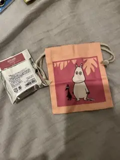 ムーミンマーケット　ブラインド巾着