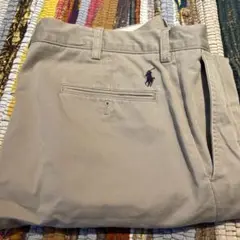 ポロラルフローレン　ワイドパンツ　古着