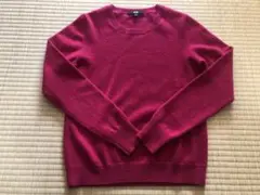 UNIQLO カシミヤ クルーネックセーター Sサイズ　美品