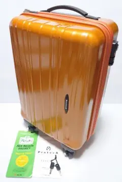 プロテカ フクラティ スーツケース キャリー オレンジ 4輪【美品】