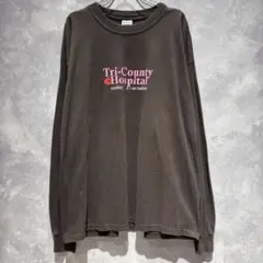 【送料無料】 USA古着 GILDAN ギルダン Tri-County ロンＴ
