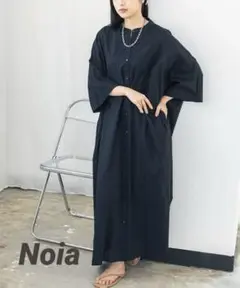 新品ʕ•ᴥ•ʔ Noia 半袖シャツワンピース オーバーサイズ