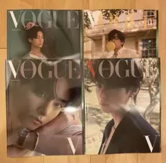 VOGUE KOREA BTS V 表紙4種【トレカ・ポスター・和訳付き】