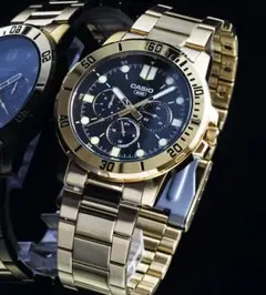逆輸入カシオ最新作30m防水メンズ腕時計 全身ゴールド 新品未使用 日本未発売