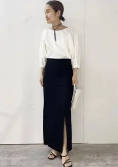 EDIT.FOR LULU ストレッチ スリットタイトスカート 36