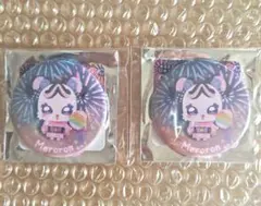 プリティストア限定 キミとアイドルプリキュア♪ 夏祭り 缶バッジ メロロン