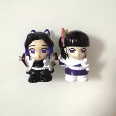 美品☆ 鬼滅の刃 ソフビ すくい人形 浮き人形 しのぶ カナヲ
