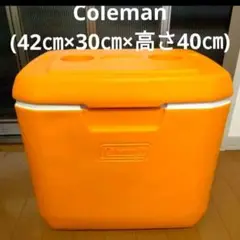 レア コールマン クーラーボックス オレンジ 運動会 アウトドア キャンプ