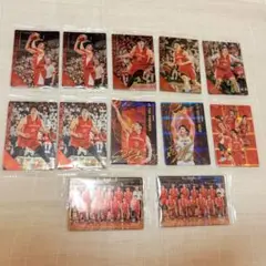 【新品未開封】　アカツキジャパン　ウエハース　カード　12枚　レア　河村　井上