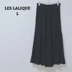 レラリック　スカート　ロング　フレア　プリーツ　薄手　日本製　Ｌ　L