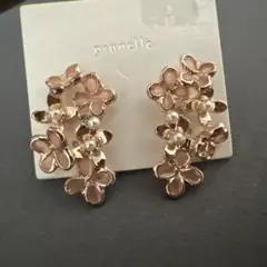 prunelle 桜 ピンクピアス