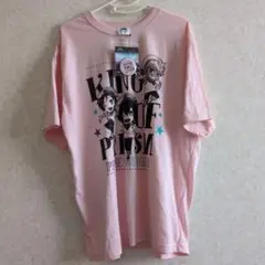 未使用　キングオブプリズム　Tシャツ　缶バッチ付き