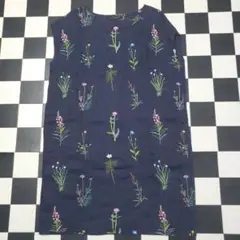 アトリエシックス 刺繍 ノースリーブ ワンピース