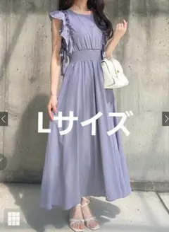 GRL フリルダブルサイドリボンフレアワンピース[tw1059]