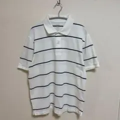 UNIQLO ポロシャツ ボーダー Lサイズ
