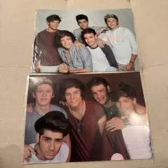 ONE DIRECTION クリアファイル2枚セット