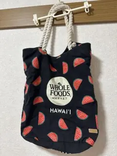 Whole Foods Market スイカ　トートバッグ　Hawaii ハワイ