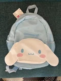 Cinnamoroll 耳付きリュック 水色 32×33×12cm