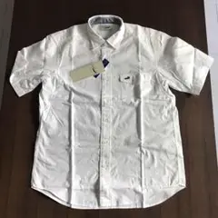 352. クロコダイル　半袖シャツ　ホワイト　M 新品未使用