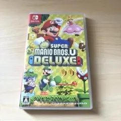 NintendoSwitchソフト　スーパーマリオブラザーズU DELUXE