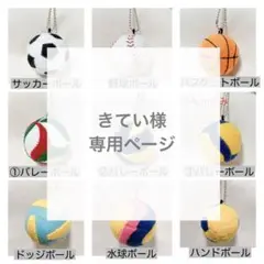 専用　ボールキーホルダー
