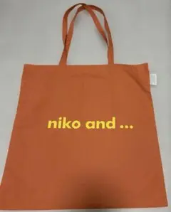 niko and… ニコアンドトートバッグ　 エコバッグ