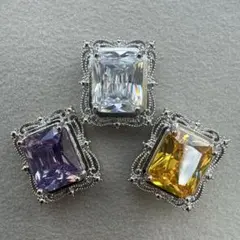 ジルコニアパーツ　金属パーツ　ロンデルパーツ