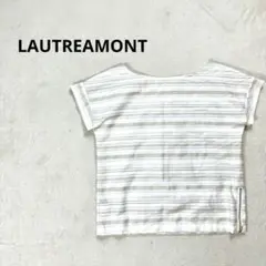 【ロートレアモン】M 半袖 Tシャツ カットソー ボーダー