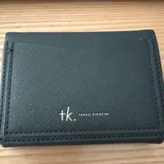 tk. TAKEO KIKUCHI 三つ折りミニウォレット+コインケース