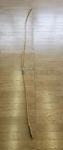 弓道 竹弓 楠見蔵吉 並寸 kg数不明 ジャンク