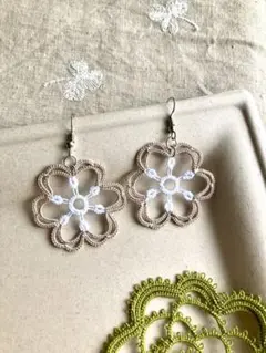 タティングレース　ピアス