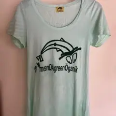 SALEケアロピコ　ミントグリーン　オーガニックTシャツ