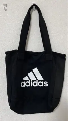 adidas 黒 トートバッグ