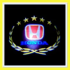 ホンダ HONDA ゴールド 5つ星 カーテシライト 2個セット