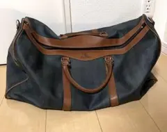 メンズ　大容量バッグ　Polo mallet チェック柄ボストンバッグ