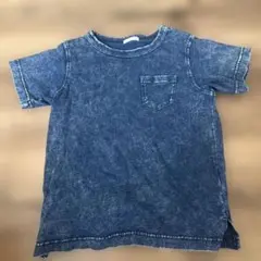 GU デニム風 Tシャツ 120cm